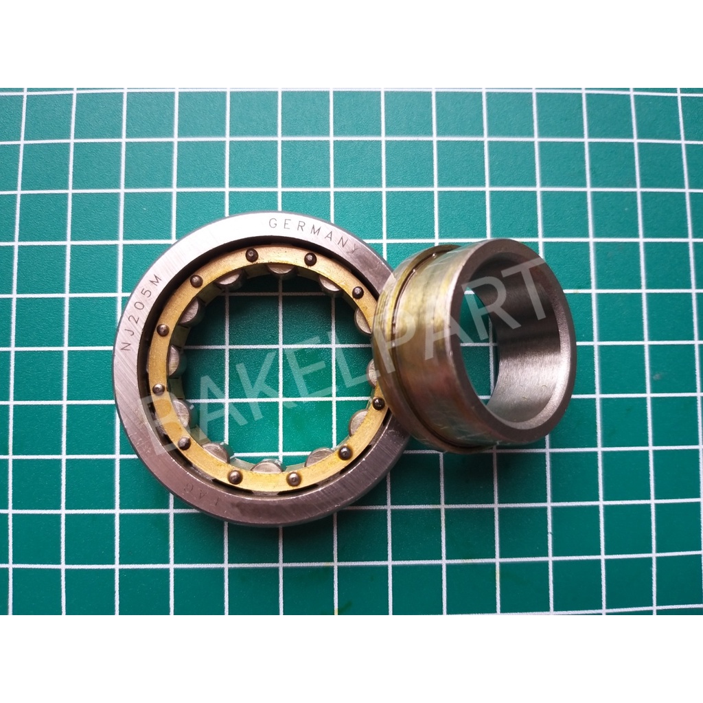 Cylindrical Bearing FAG Laker Kruk As 6205 NJ205M Original Lostpack