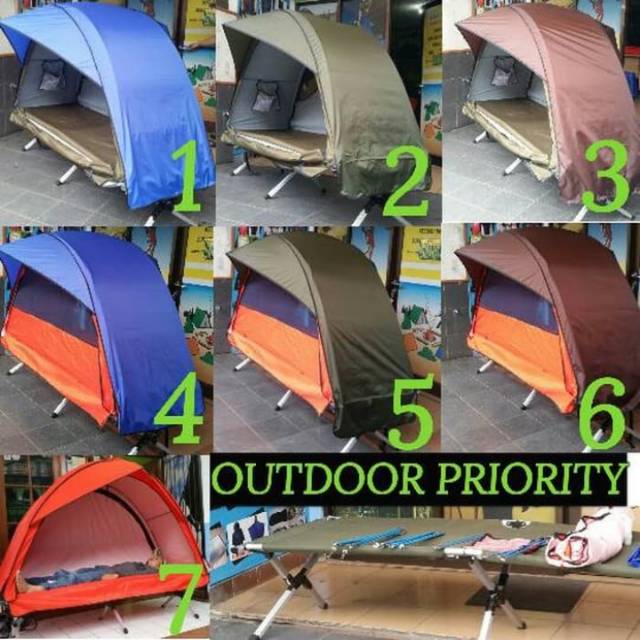 tenda velbed fulset
