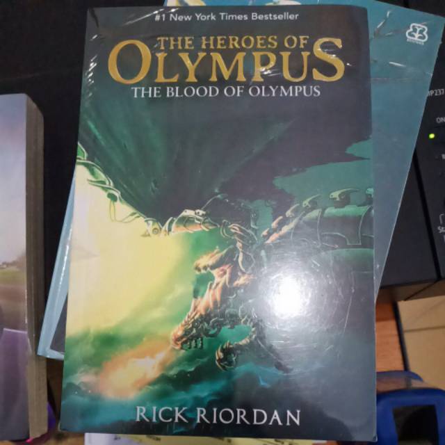 [INDONESIA] BUKU NOVEL SERI HEROES OF OLYMPUS COMPLETE - RICK RIORDAN [ORIGINAL]