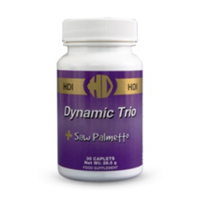 HDI Saw Palmetto Dynamic Trio Suplemen Vitamin (bee pollen, propolis, royal jelly) (obat prostat)
