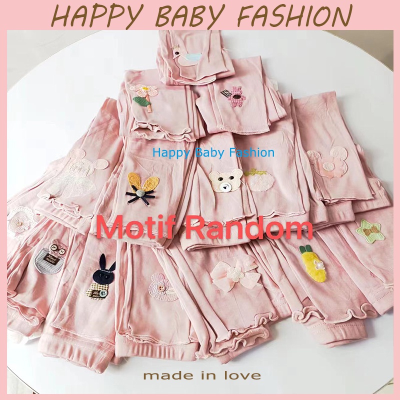 【Happy Baby】0- 4 Tahun Legging anak/ Motif Sesuai STOCK/RANDOM CK03