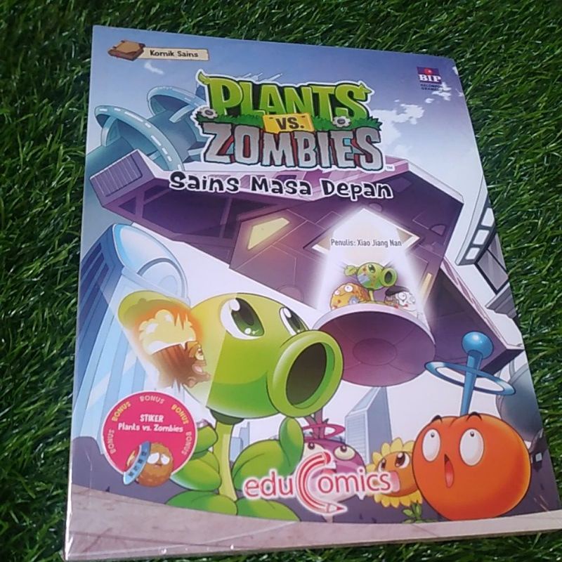 BUKU KOMIK SAINS PLANTS VS ZOMBIES SAINS MASA DEPAN