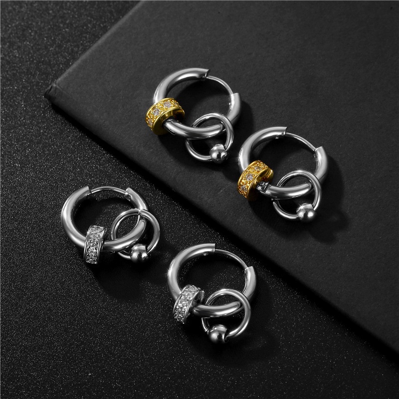 Anting Unisex Gaya Kasual Untuk Hadiah Ulang Tahun