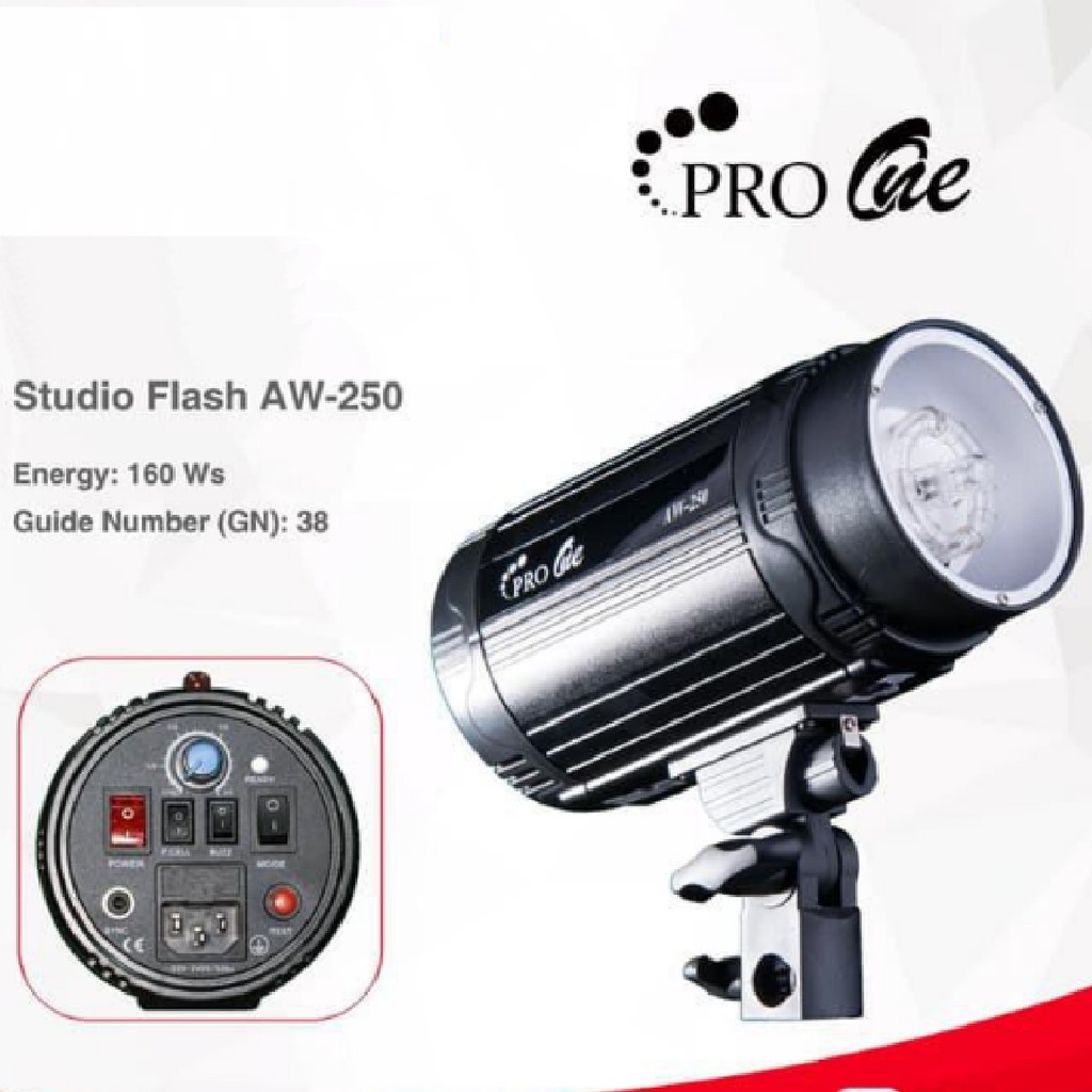 grosiramanah - [Lighting ] Pro One | Studio Flash Pro One AW-250 promo bulan ini garansi