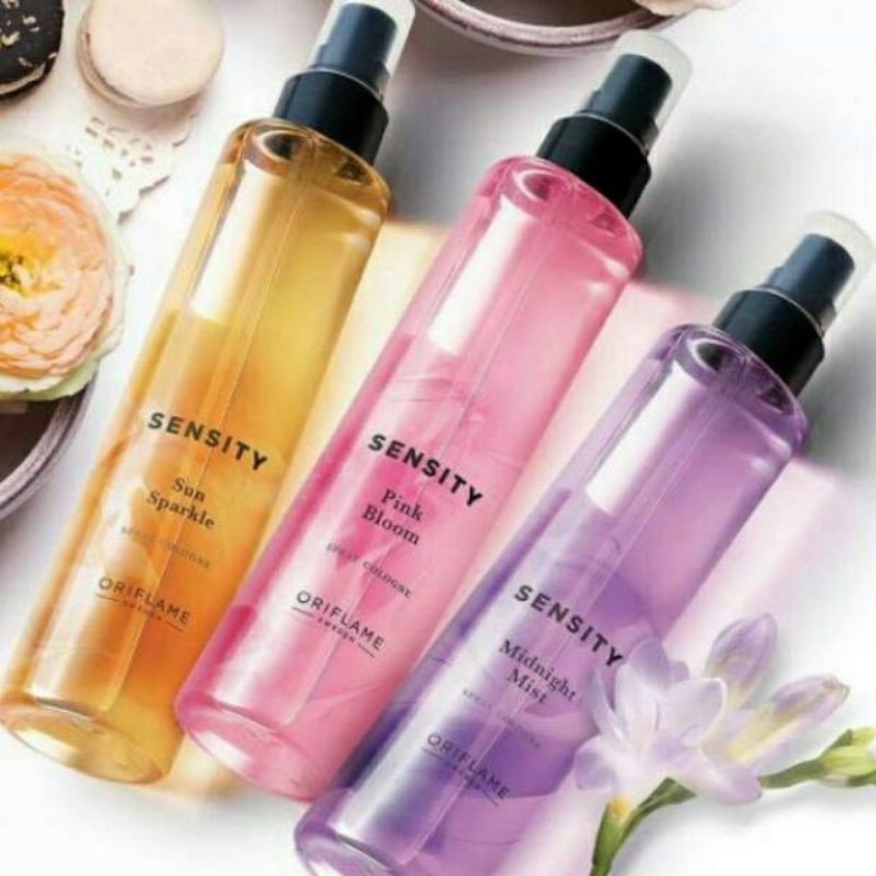 Parfum Oriflame Sensity Pink Bloom, Sun Sparkle Spray Cologne