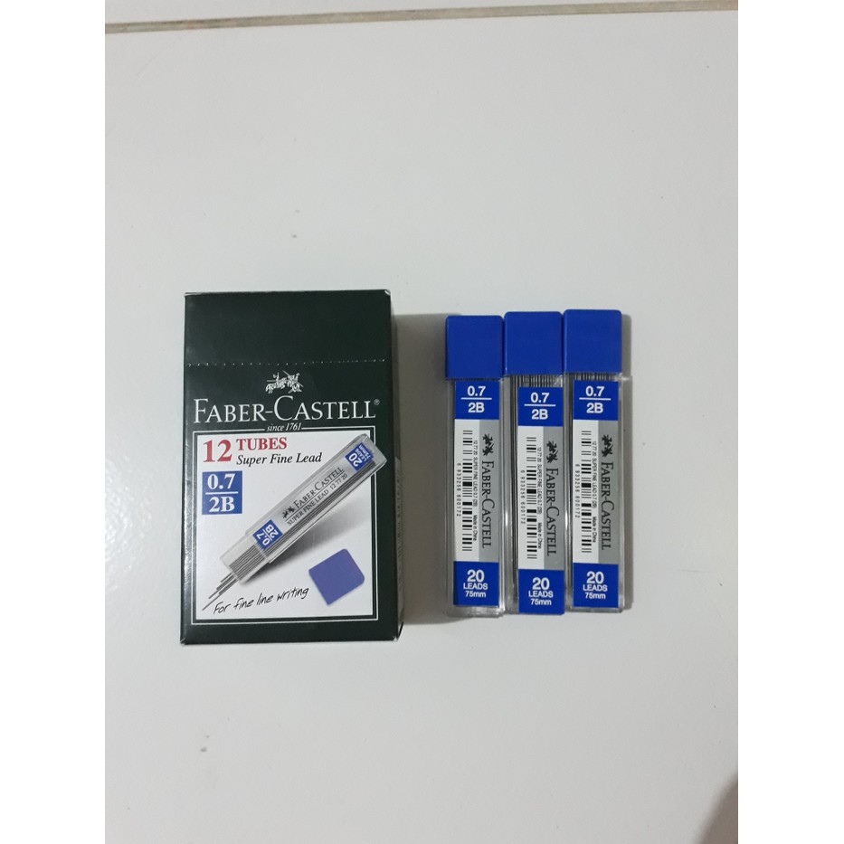

Isi pensil mekanik faber castell 2B 0.7