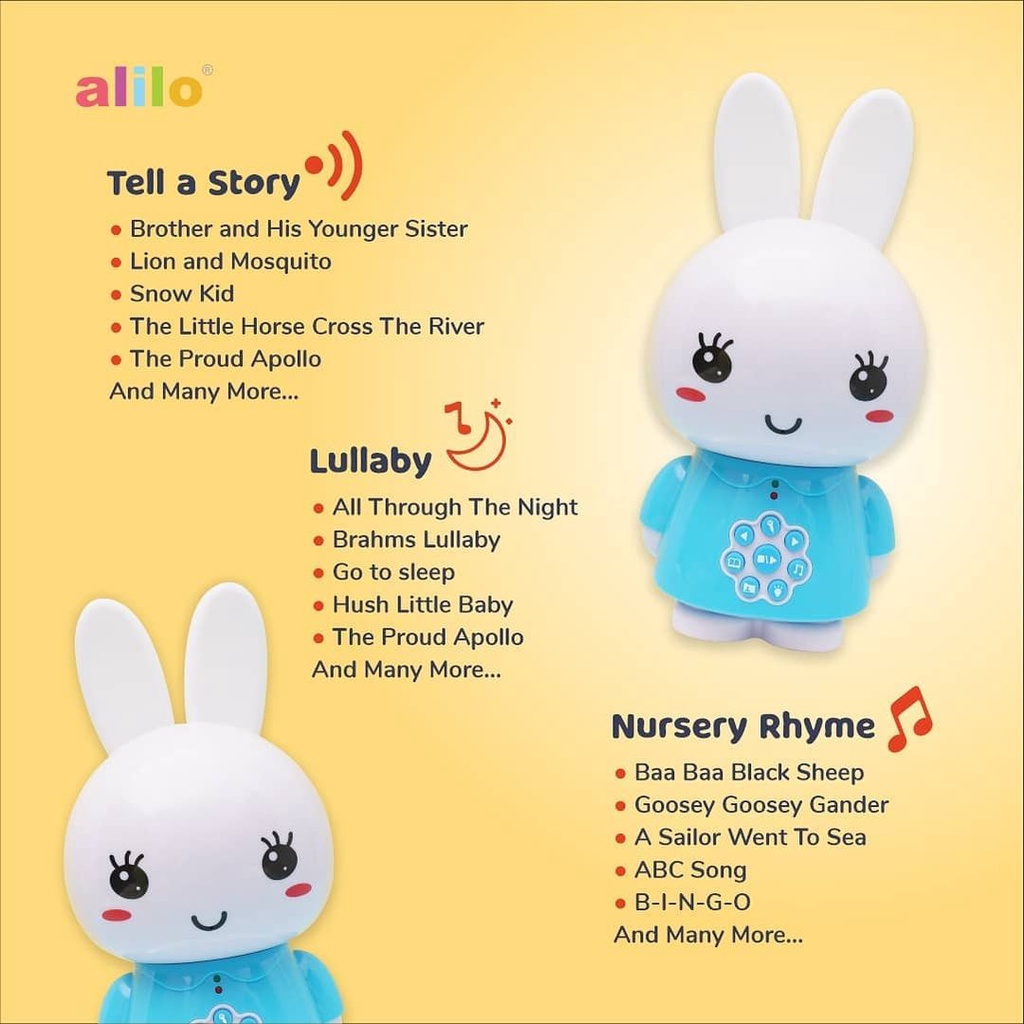 Alilo Honey Bunny / Mainan Bayi / Lagu Anak / Mainan Edukasi Anak 0-12