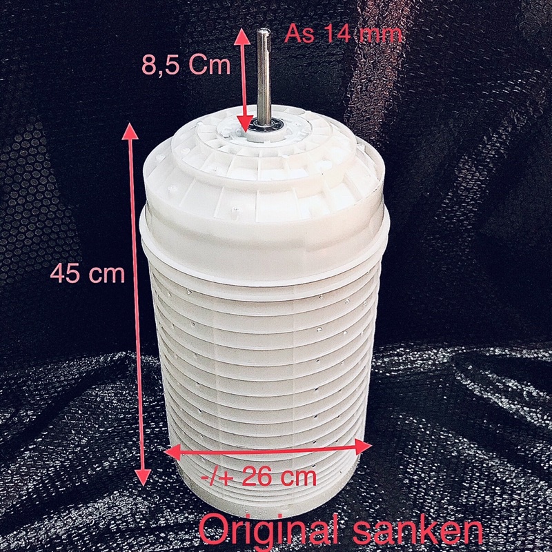 Tabung pengering/spin Mesin cuci ORIGINAL SANKEN 8-11 kg, As 14 mm