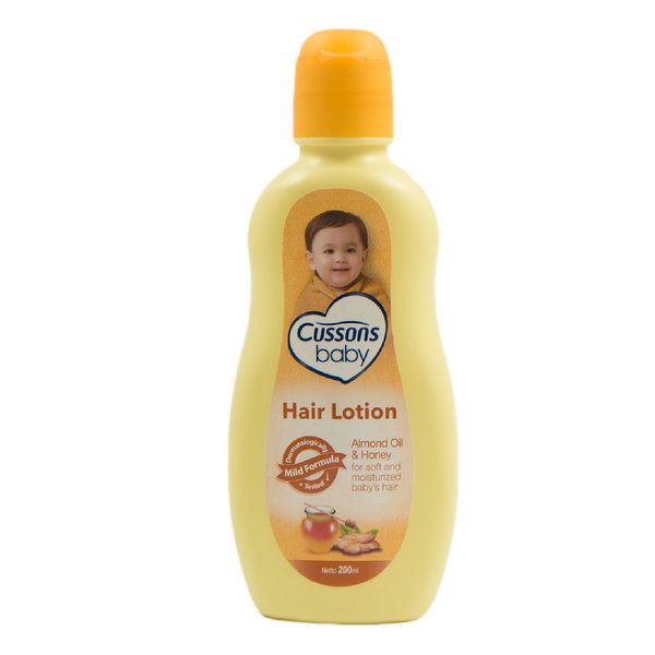 Cussons Baby Hair  Lotion Almond Oil & Honey 100ml - 200ml