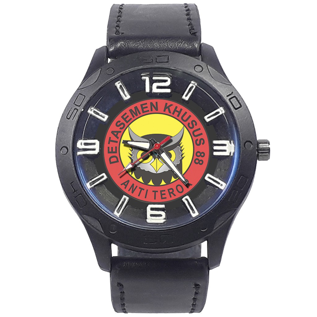 Jam Tangan DENSUS 88 Kalep Hitam (Exclusive)