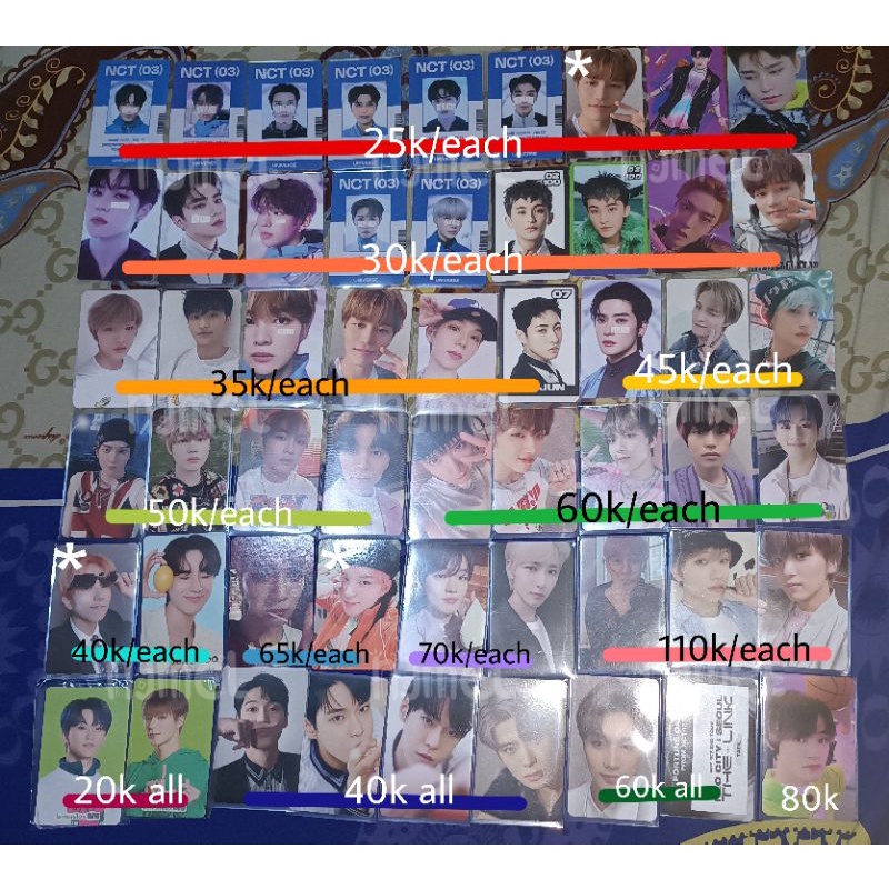 PC NCT TAEIL JOHNNY TAEYONG YUTA KUN DOYOUNG TEN JAEHYUN WINWIN JUNGWOO LUCAS MARK XIAOJUN HENDERY R