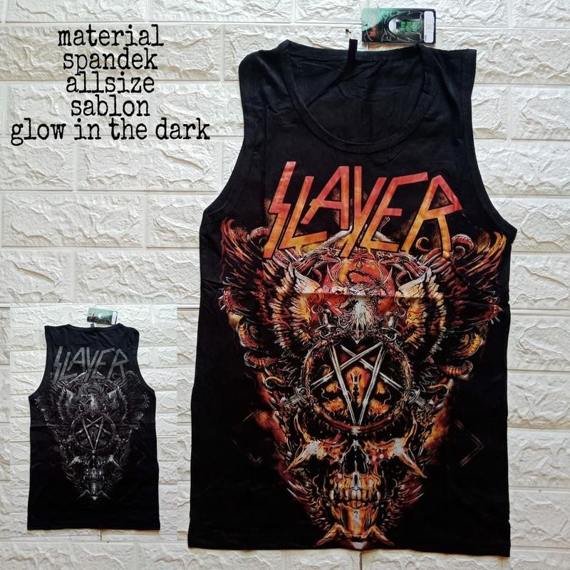 KAOS SLAYER METAL LEKBONG DISTRO LIMITED EDITION