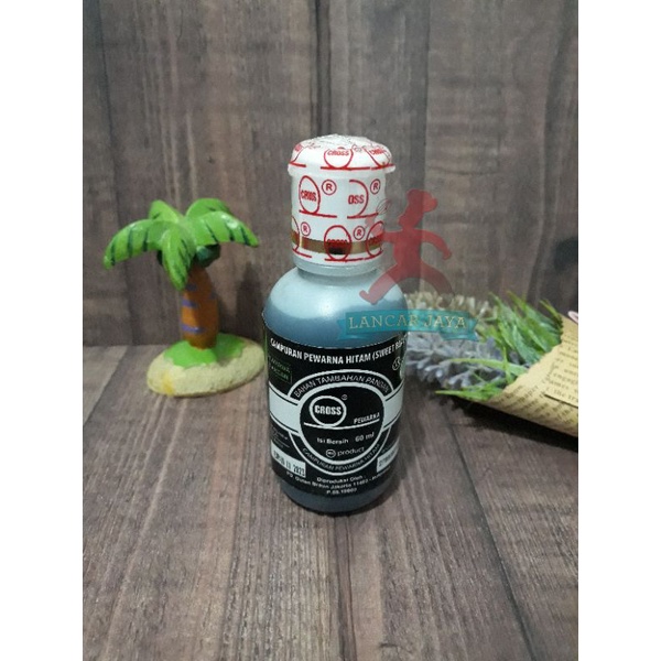 

Pewarna Cross Sweet Black 60cc / Pewarna Hitam / Pewarna Cair
