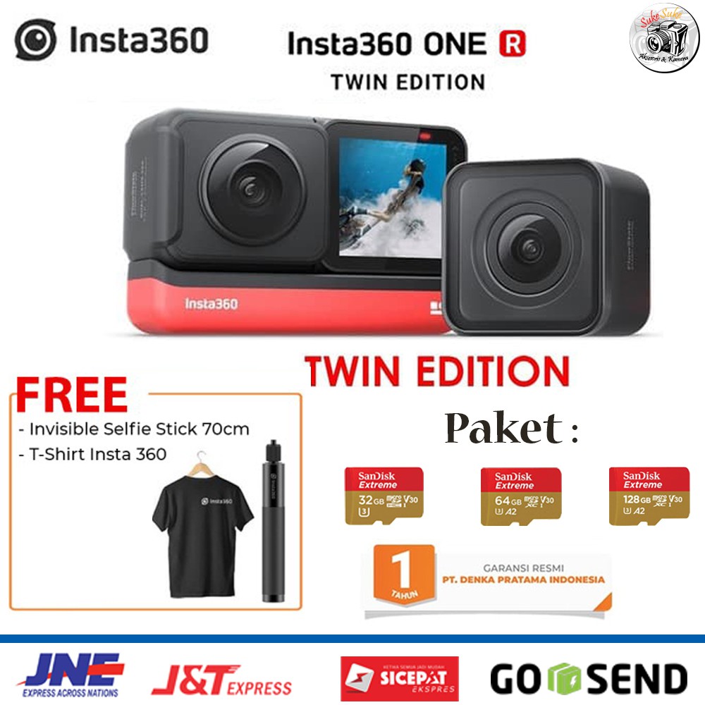 Insta360 ONE R Twin Edition Action Camera - Insta 360