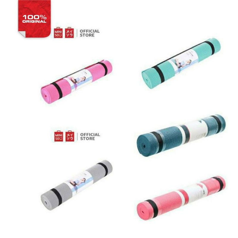 YOGA MAT/MATRAS OLAHRAGA MINISO 6 MM & 3MM
