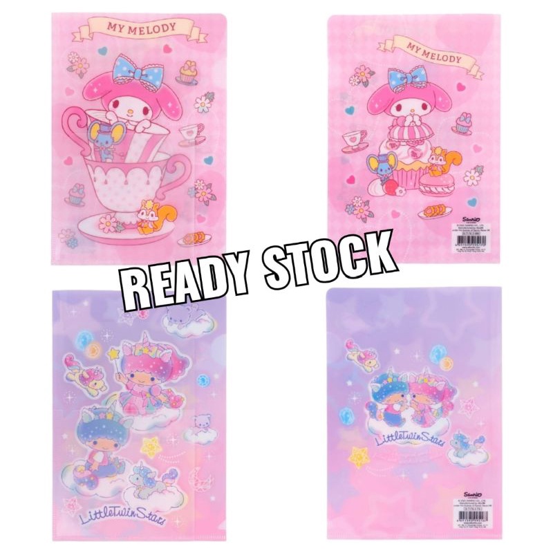 

Map File Dokumen A5 PP Slip In File With Pocket Sanrio Karakter My Melody, Little Twin Stars
