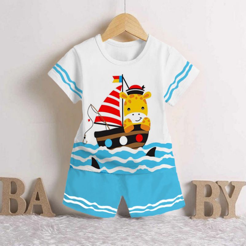 RAMORA  SETELAN BAJU ANAK LAKI LAKI /BAJU SETELAN ANAK UNISEX /PAKAIAN ANAK MURAH