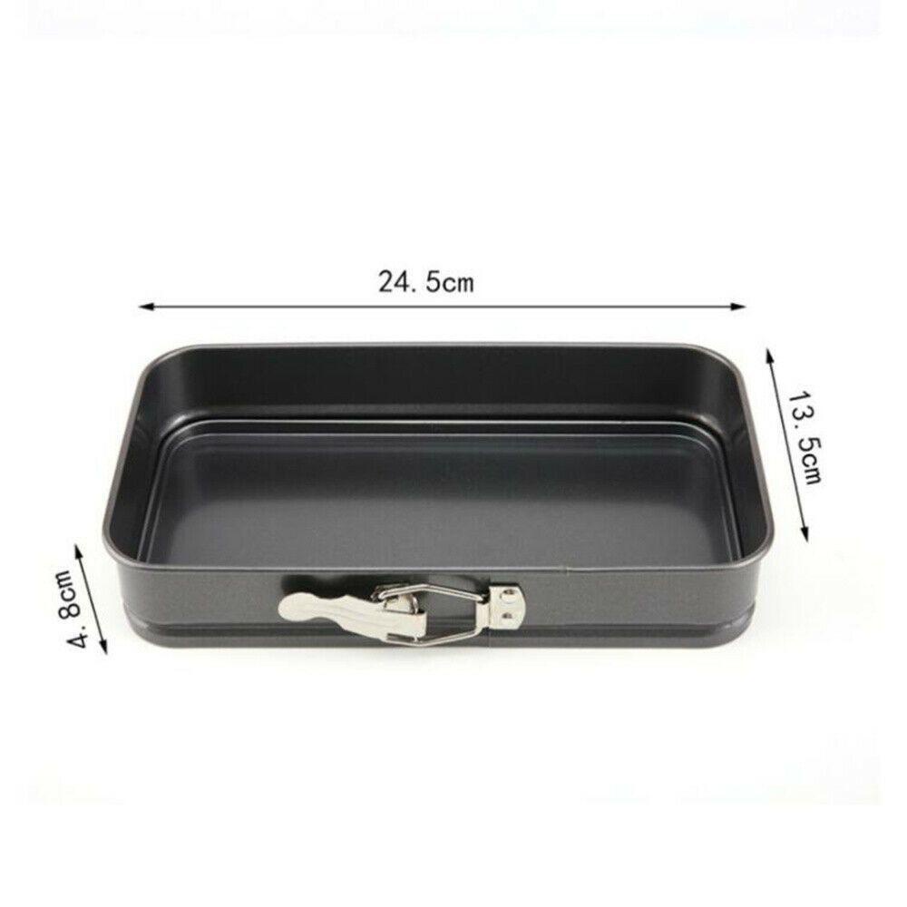 Solighter 3PCS Cake Tray DIY Bakeware Removable Springform