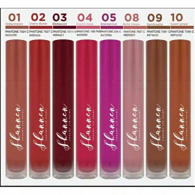 SHANNEN LIPSTICK LIP MATTE / SHANNEN LIP CREAM / SHANNEN