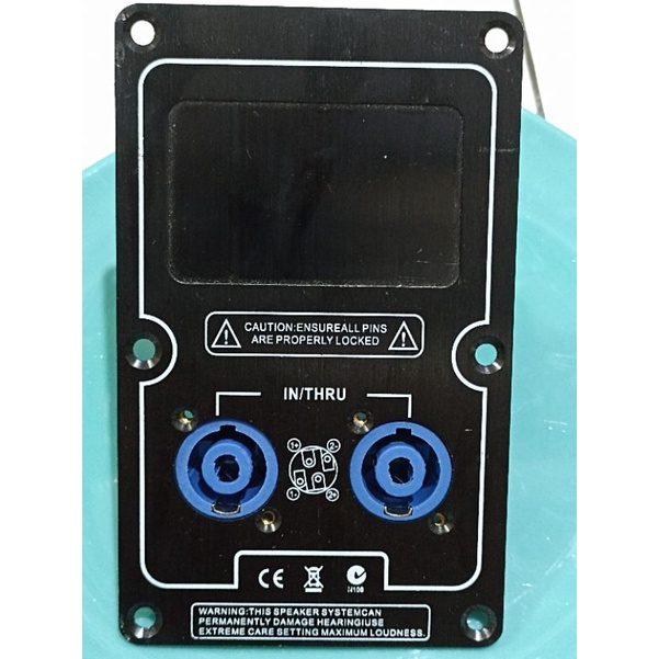 Panel Plat Besi + Socket Spikon Satu Set