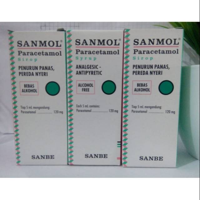 Sanmol Obat Penurun Demam Anak