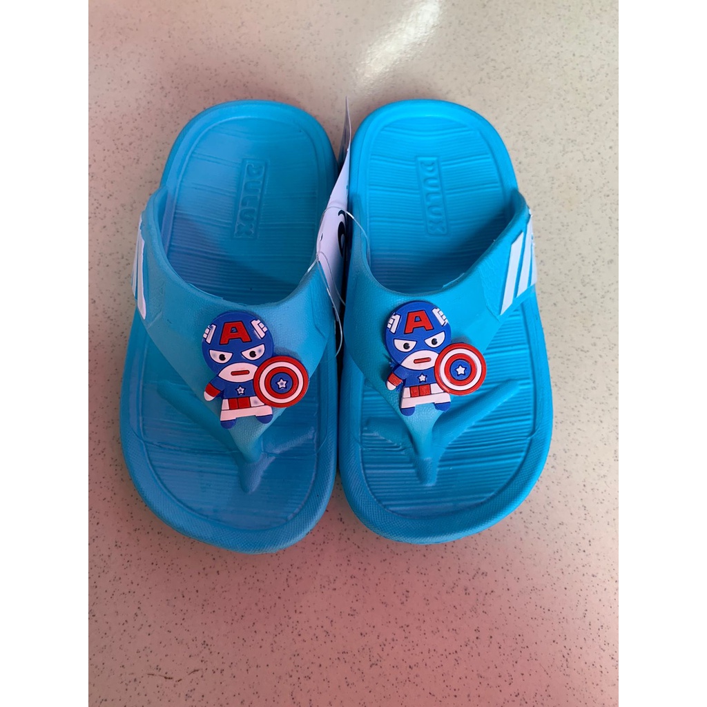 DX-352D Sandal Jepit Anak Laki Laki Cowok Karakter Captain America Merek Dulux Ukuran 24-29