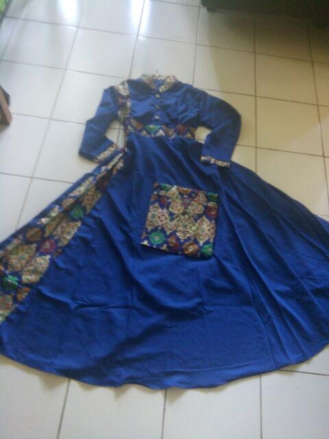 Batik Couple Brokat Tile Kebaya Maura Zara Brown