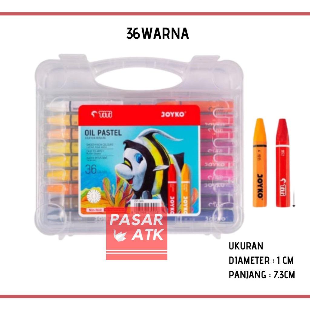 

Ag Crayon TITI JOYKO 36 Warna
