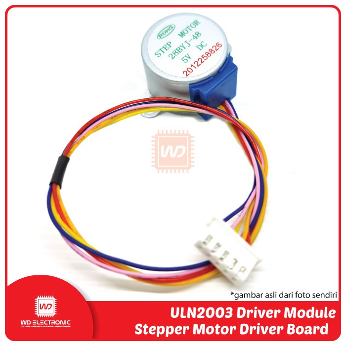 ULN2003 Driver module with stepper motor 5V 28BYJ-48