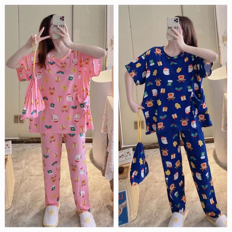 JC- Stelan Pouch Import CP / Piyama Import Korea Terbaru /Grosir Piyama Wanita murah / Piyama Import Terbaru