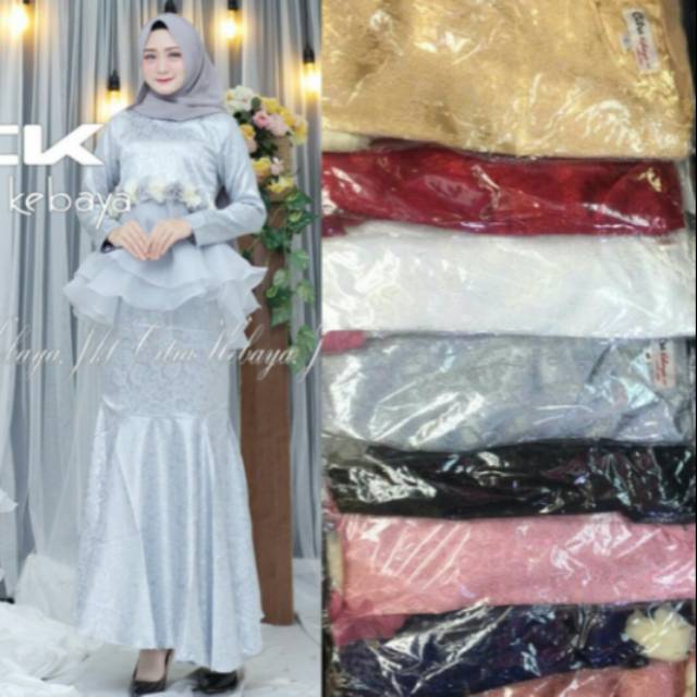 Kebaya jaaguar organza