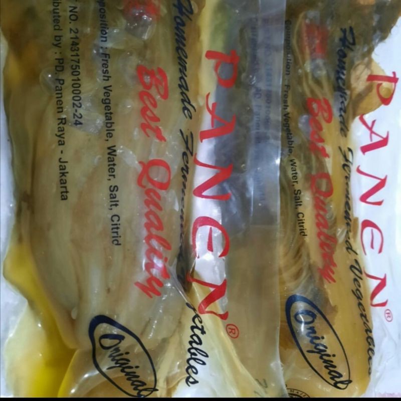 

sawi asin / ham coy / sayur asin 470 gram cap panen best quality