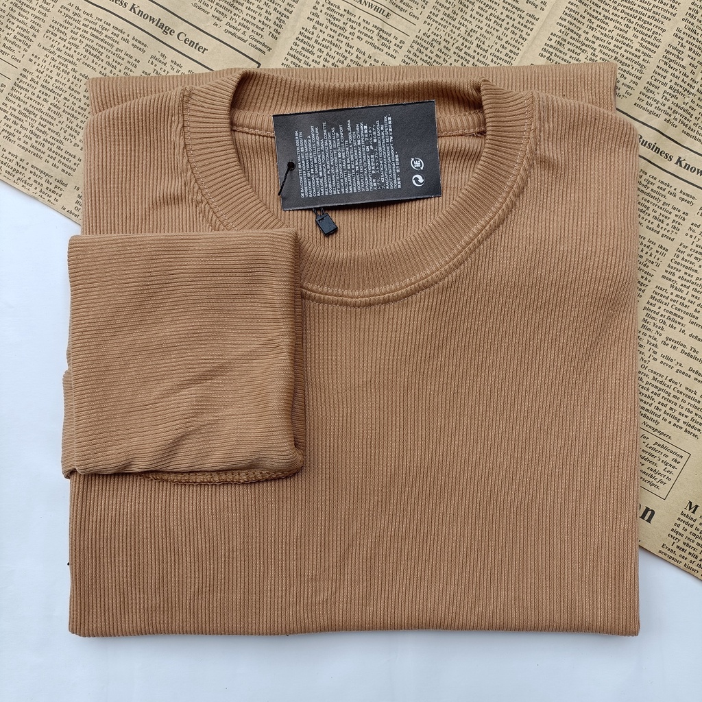 PART II Kaos Rib Premium / Kaos Grosir / Kaos Rib Premium Tebal / Kaos Lengan Panjang Termurah-Kubus