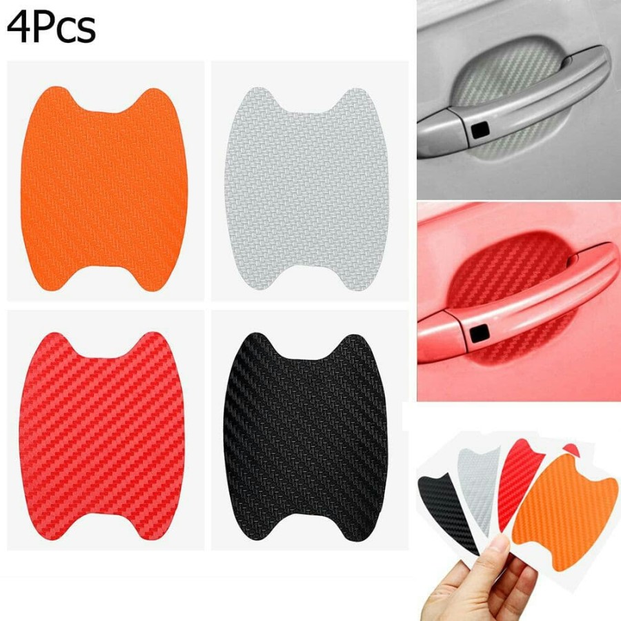 isi 8pcs stiker pelindung handle/stiker pelindung gagang mobil