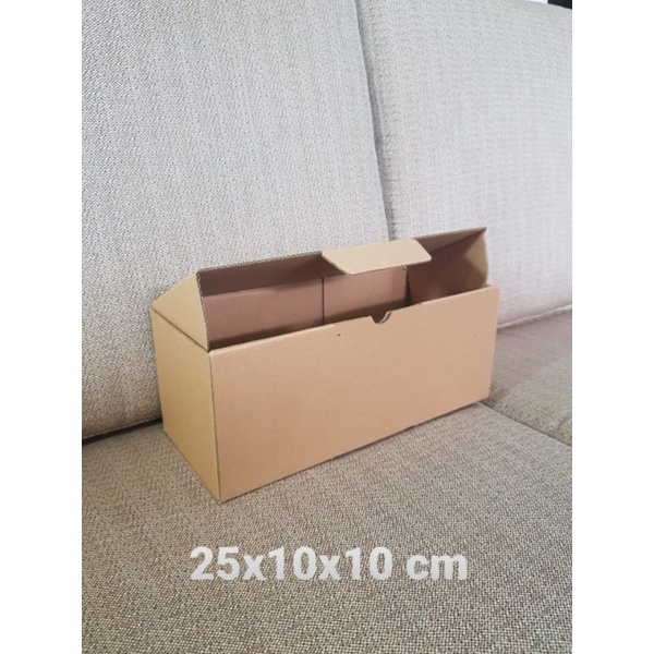 

Kardus box uk. 25x10x10 cm Kotak Karton Die Cut