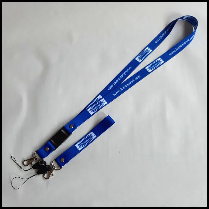 

Paket Murah Tali Id Card/Lanyard Indomaret 2 Cm - Biru Putih