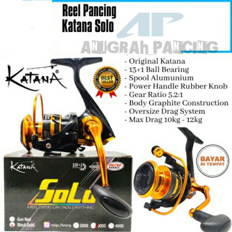 REEL PANCING KATANA SOLO 800/2000 POWER HENDEL