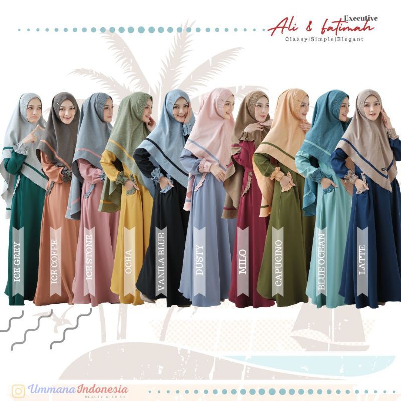 Gamis Fatimah by Ummana Indonesia