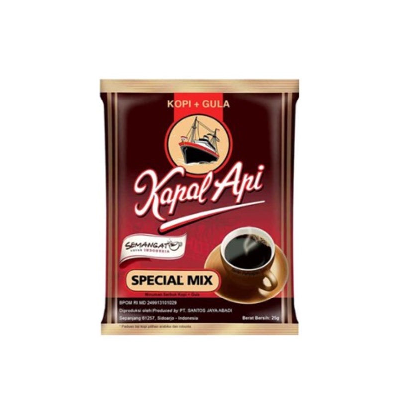 

Kapal Api Special Mix Kopi 10 x 24 gr