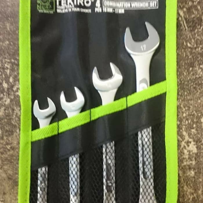 Ring pas set 4 pcs / Combination wrench set 4 pcs