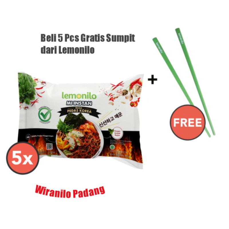 

Paket Mie Instan Rasa Pedas Korea Isi 5 Pcs - Wiranilo Padang