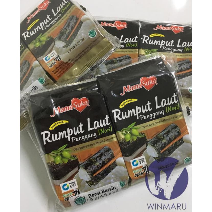 

Mamasuka Seaweed Isi 2 Packs