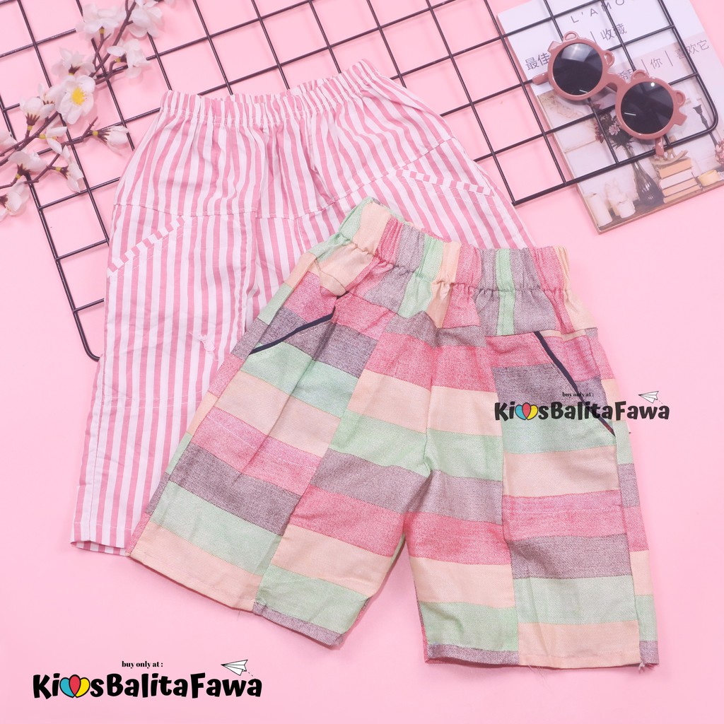 Celana Anak 4-6 Tahun KODE GIRL / Celana Pendek Anak Perempuan Short Pants Kids Flower Murah