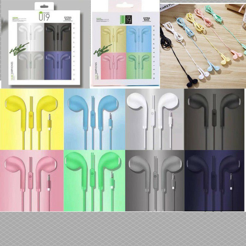 Headset Stereo Doff Macaron Handsfree Extra Bass Earphone Doff headset Hf stereo Dove suara jamin bagus