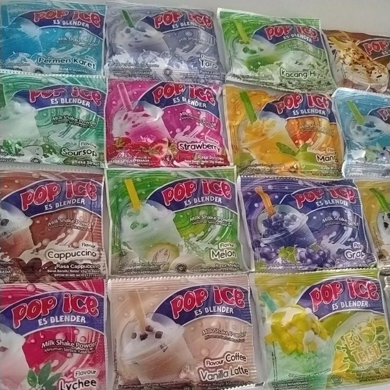 

POP ICE ES BLENDER ALL VARIAN 25 GRAM - TASYA KITCHEN