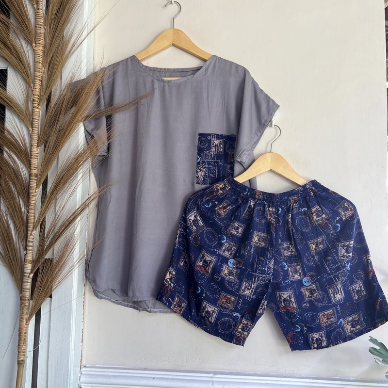 (rayon premium)/ homewear / Piyama dewasa / Baju tidur rayon / babydoll rayon / piyama rayon / set piyama motif / daster rayon / daster / kemeja rayon / set kemeja/ piyama murah/ daster murah-138