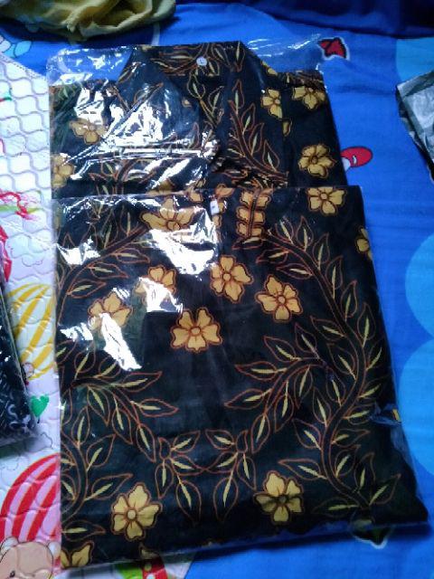 Batik Notoarto Couple Batik Ipnu - Ippnu Bahan Katun Saten Halus Tebel Kualitas