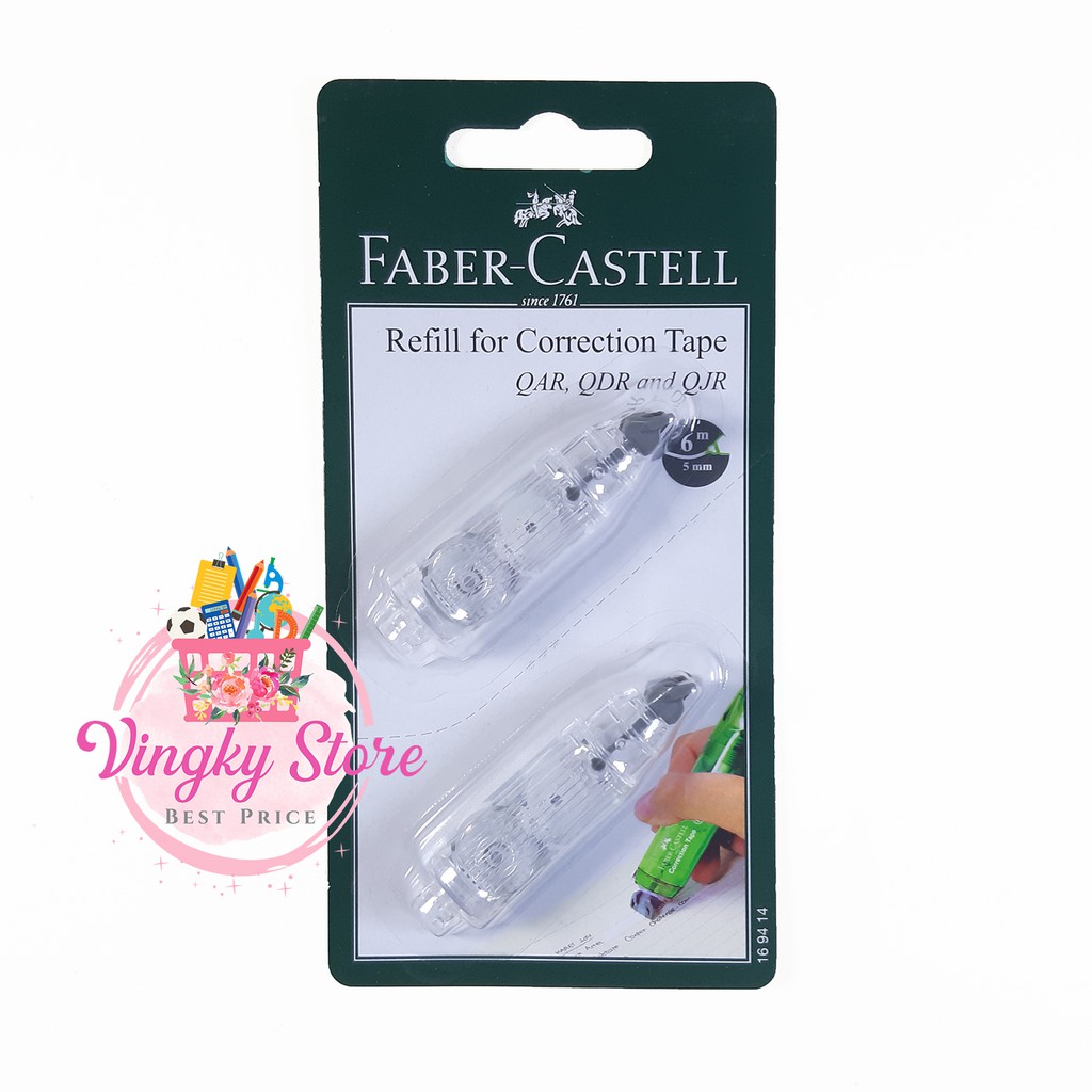 

Refill Tipex Kertas QJR-506 Faber Castell isi 2