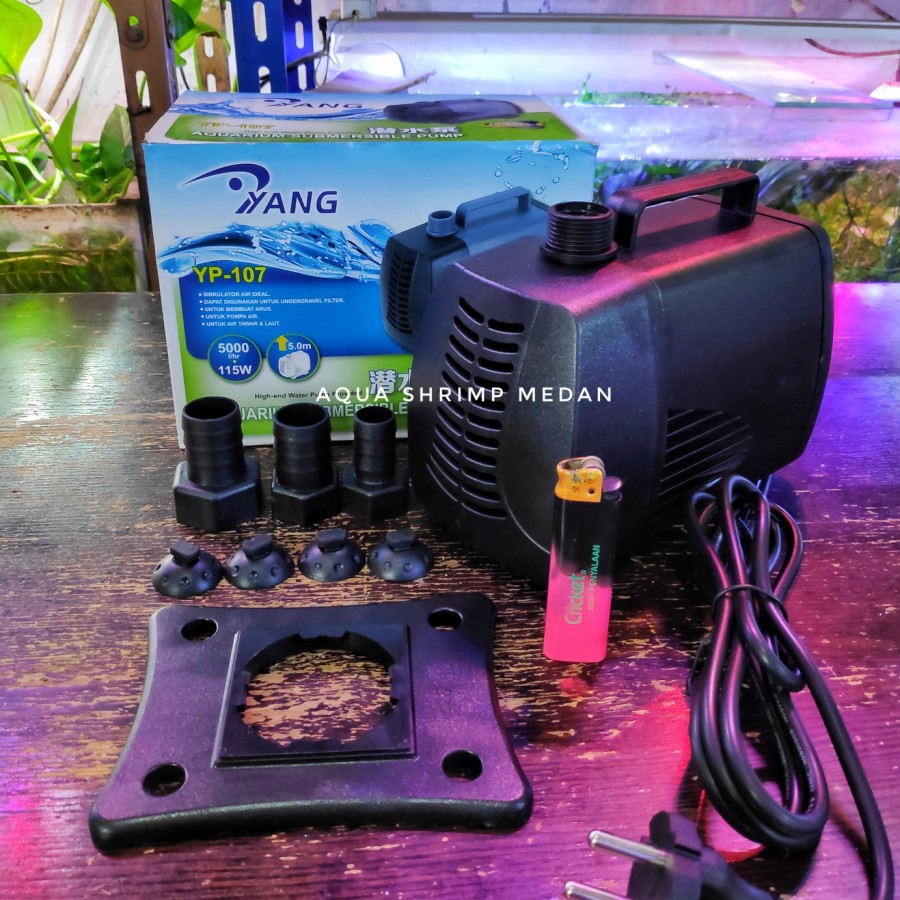 Pompa air /Water pump Aquarium YANG YP-107