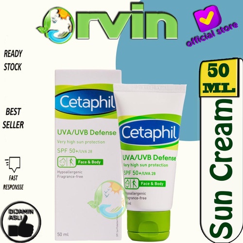 Terlaris Cetaphil Uva / Uvb Defence Spf 50+50M